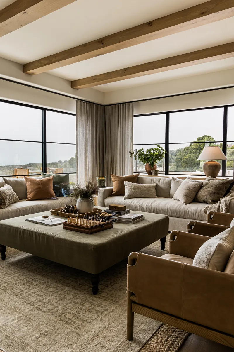 Living Room in Newport Coast by Pure Salt