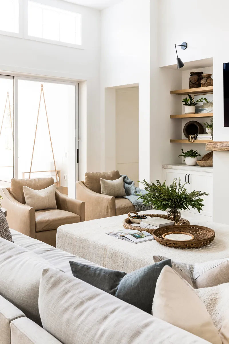 Living room seating in North Tustin