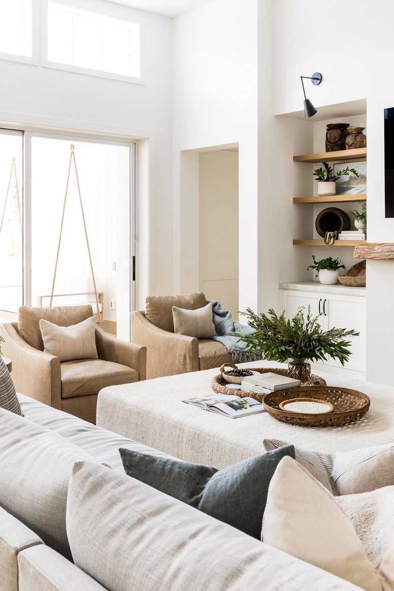 Living room seating in North Tustin