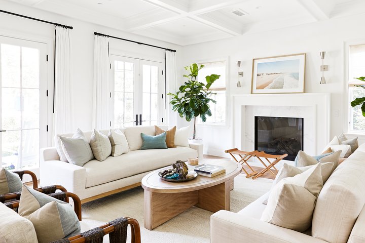 Living Room in Brentwood by Pure Salt