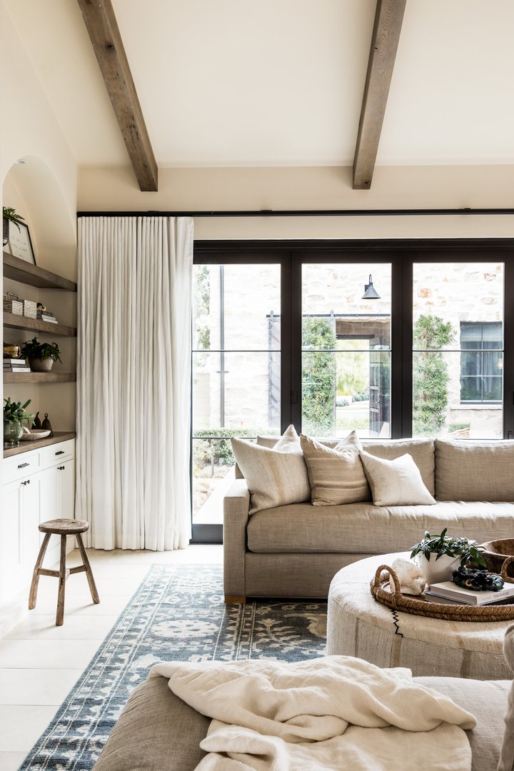 Living Room in Coastal Canyon by Pure Salt