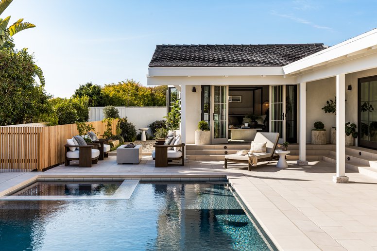 Poolside in Emerald Bay by Pure Salt