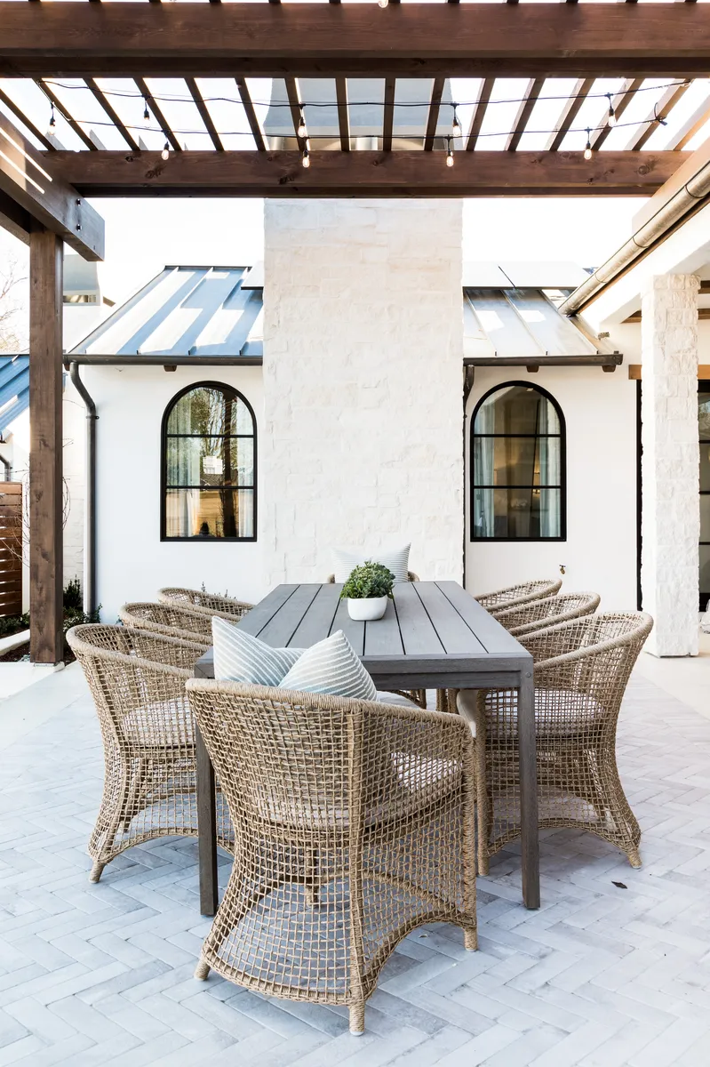 Outdoor seating in Los Gatos by Pure Salt