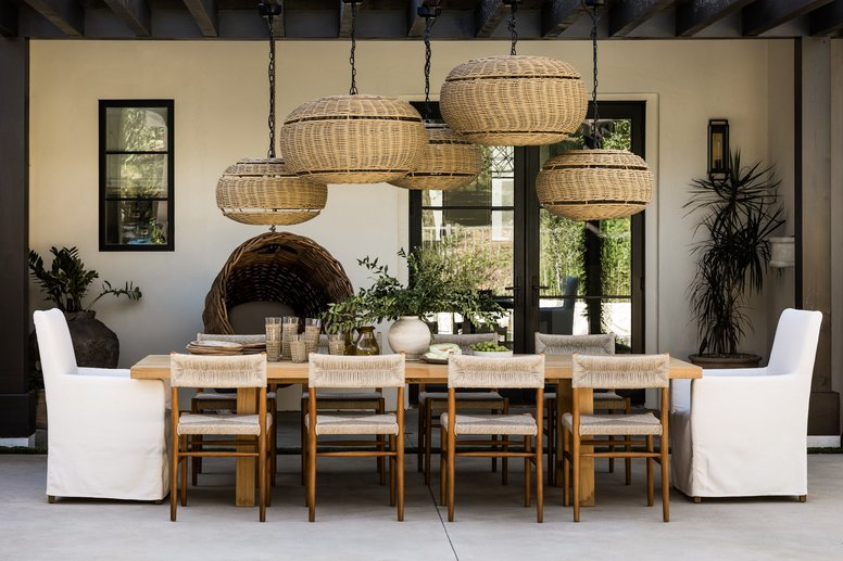 Outdoor dining in Shady Canyon by Pure Salt