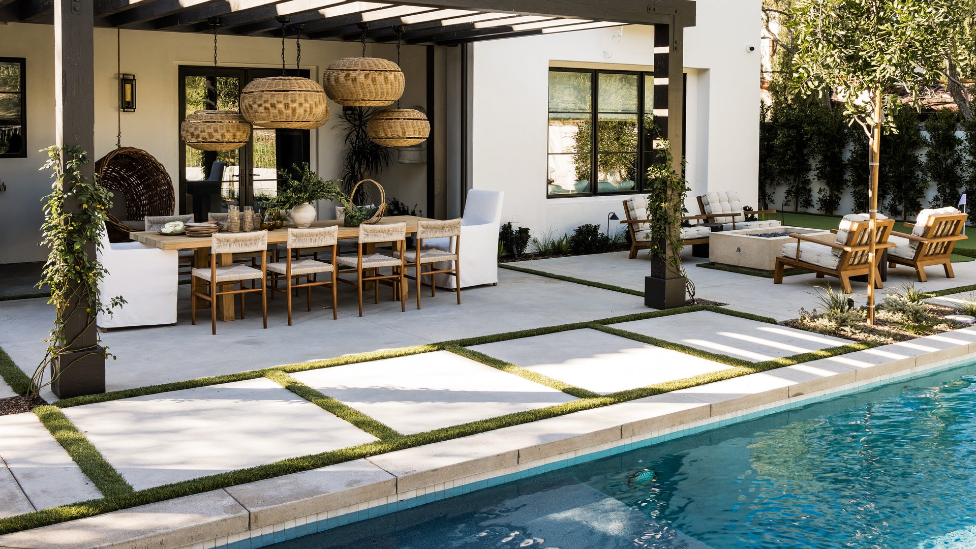 Outdoor Pool in Shady Canyon