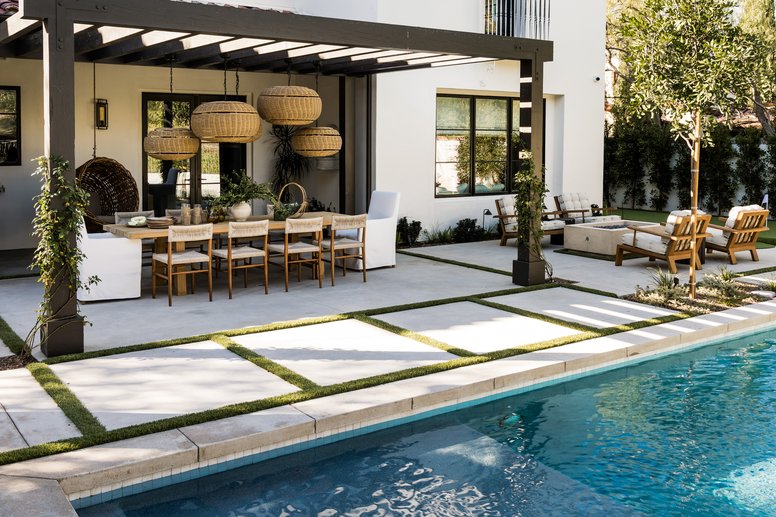 Outdoor Pool in Shady Canyon