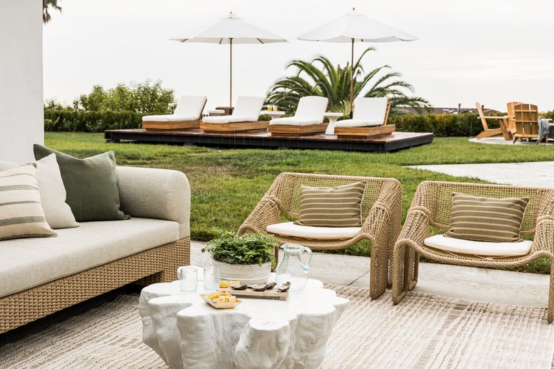 Outdoor living in Malibu by Pure Salt