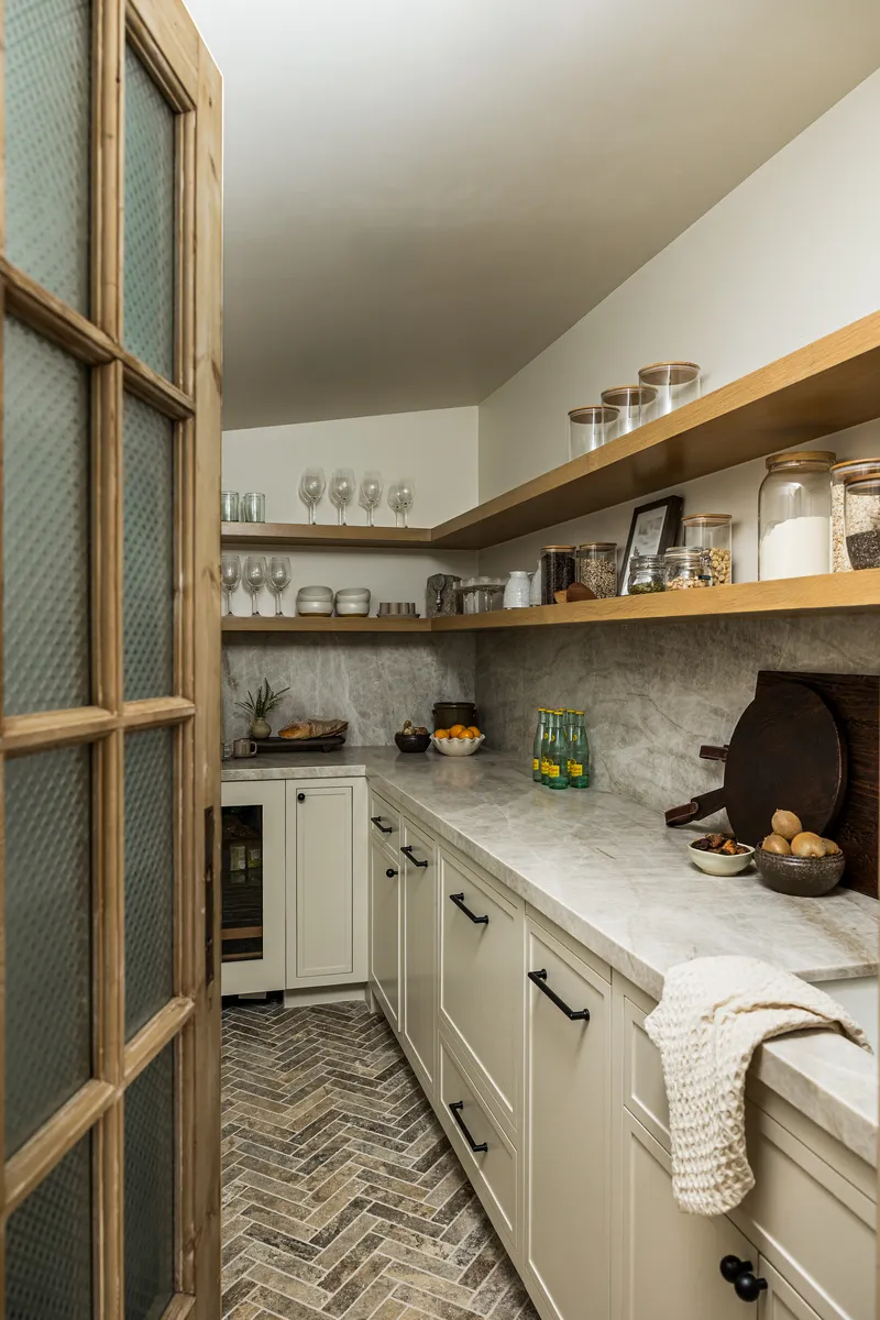 Pantry in Rochell Retreat by Pure Salt