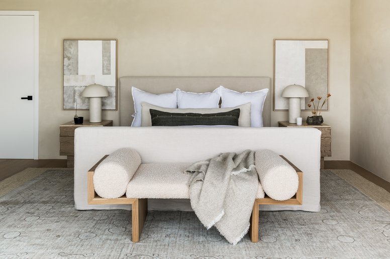 Primary Suite bedroom in Malibu