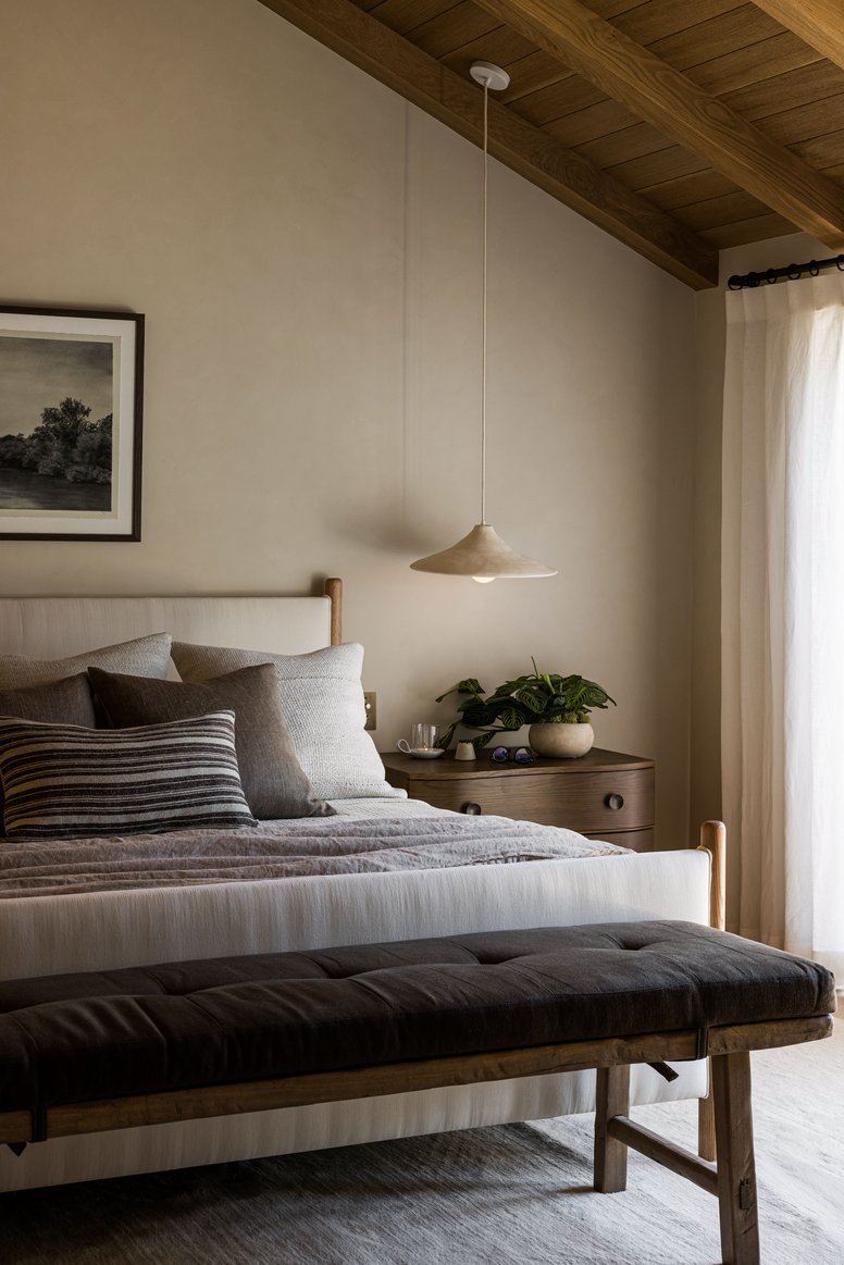 Primary Suite bedroom in California Ranch