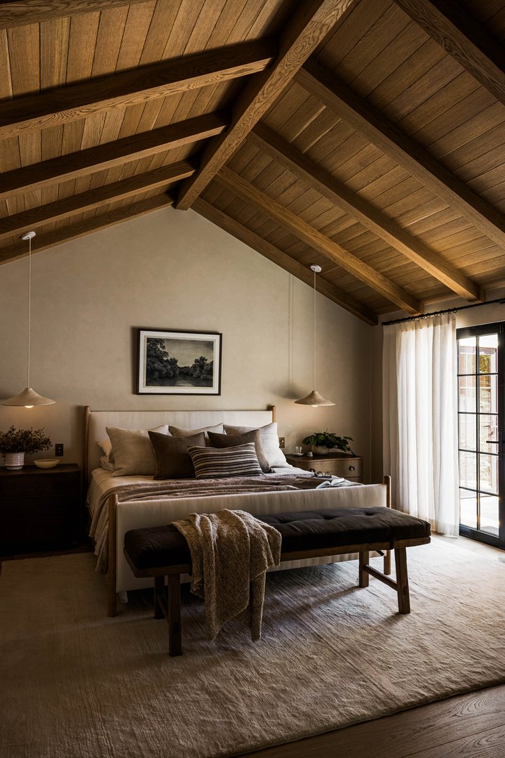 Primary Suite Bedroom in California Ranch by Pure Salt