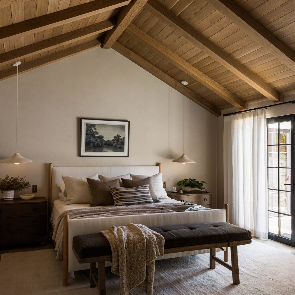 Primary Suite Bedroom in California Ranch by Pure Salt
