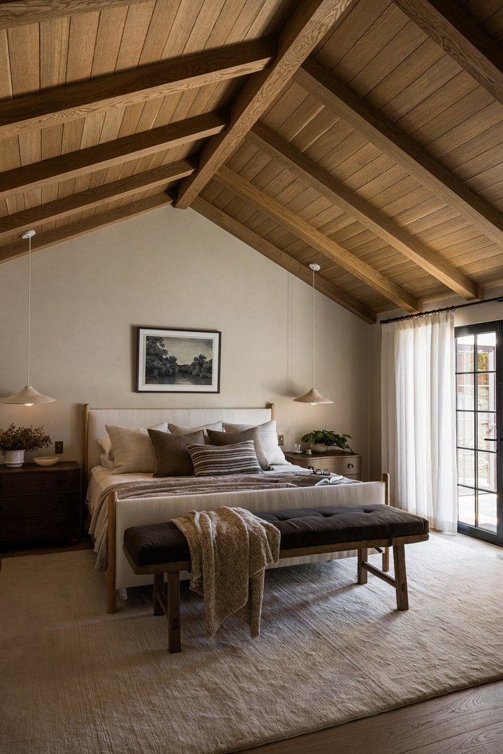 Primary Suite Bedroom in California Ranch by Pure Salt