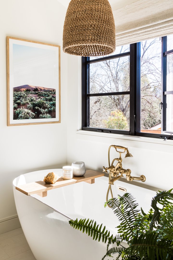 Primary Suite bathroom in Los Gatos by Pure Salt