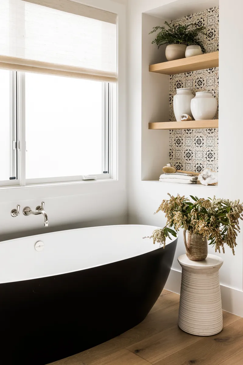 Primary Suite bathtub in North Tustin by Pure Salt