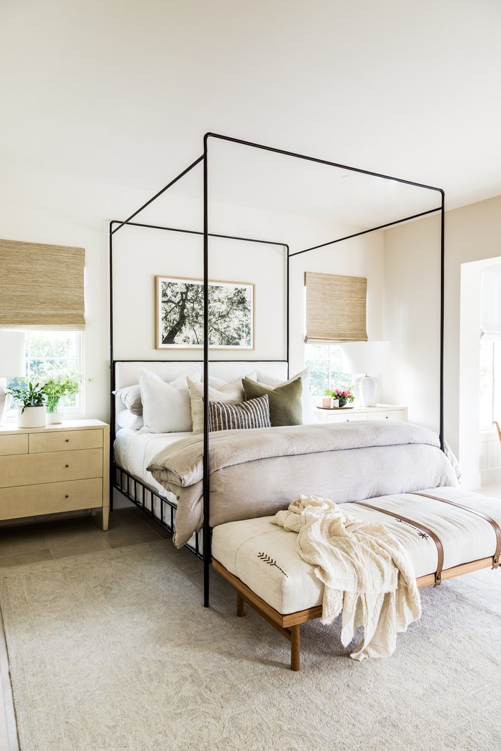 Primary Suite bedroom in Coastal Canyon