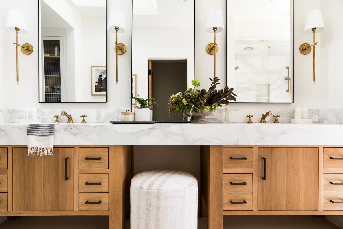 Primary Suite bathroom in Los Gatos by Pure Salt