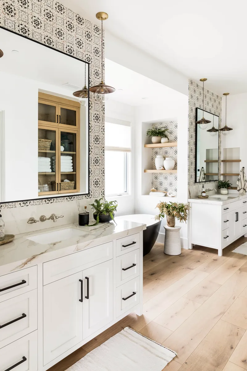 Primary Suite bathroom in North Tustin by Pure Salt