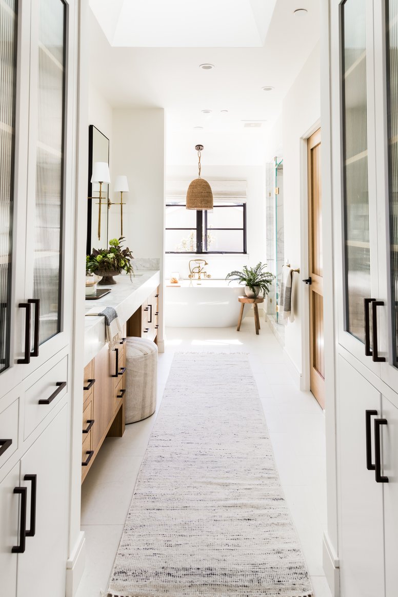 Primary Suite vanity in Los Gatos