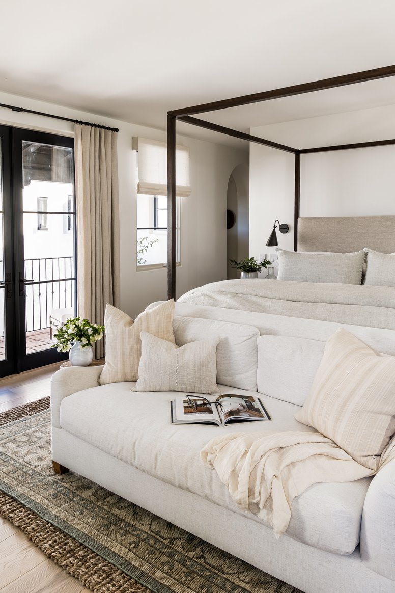 Primary Suite bedroom in Shady Canyon by Pure Salt