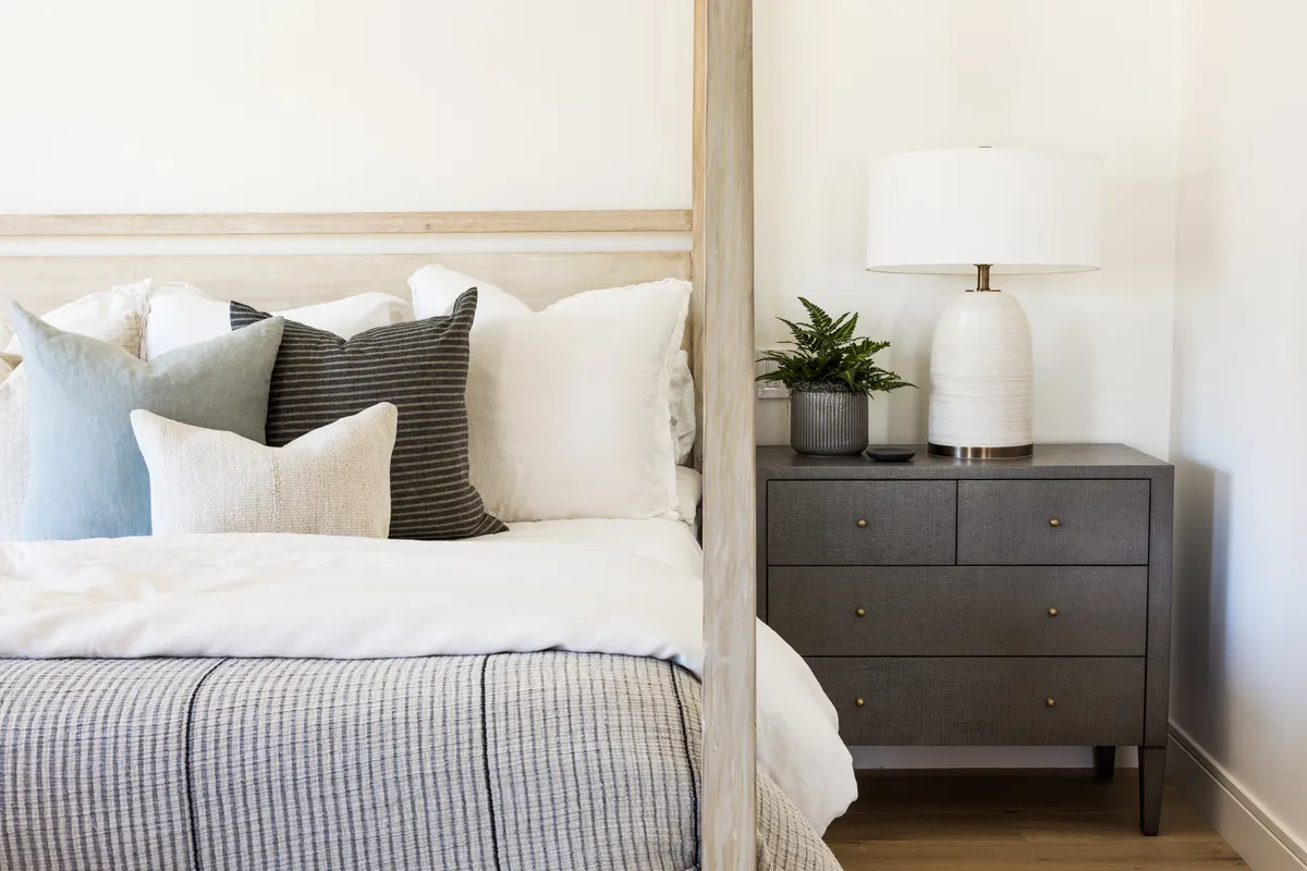 Primary Suite bedroom in Los Gatos by Pure Salt