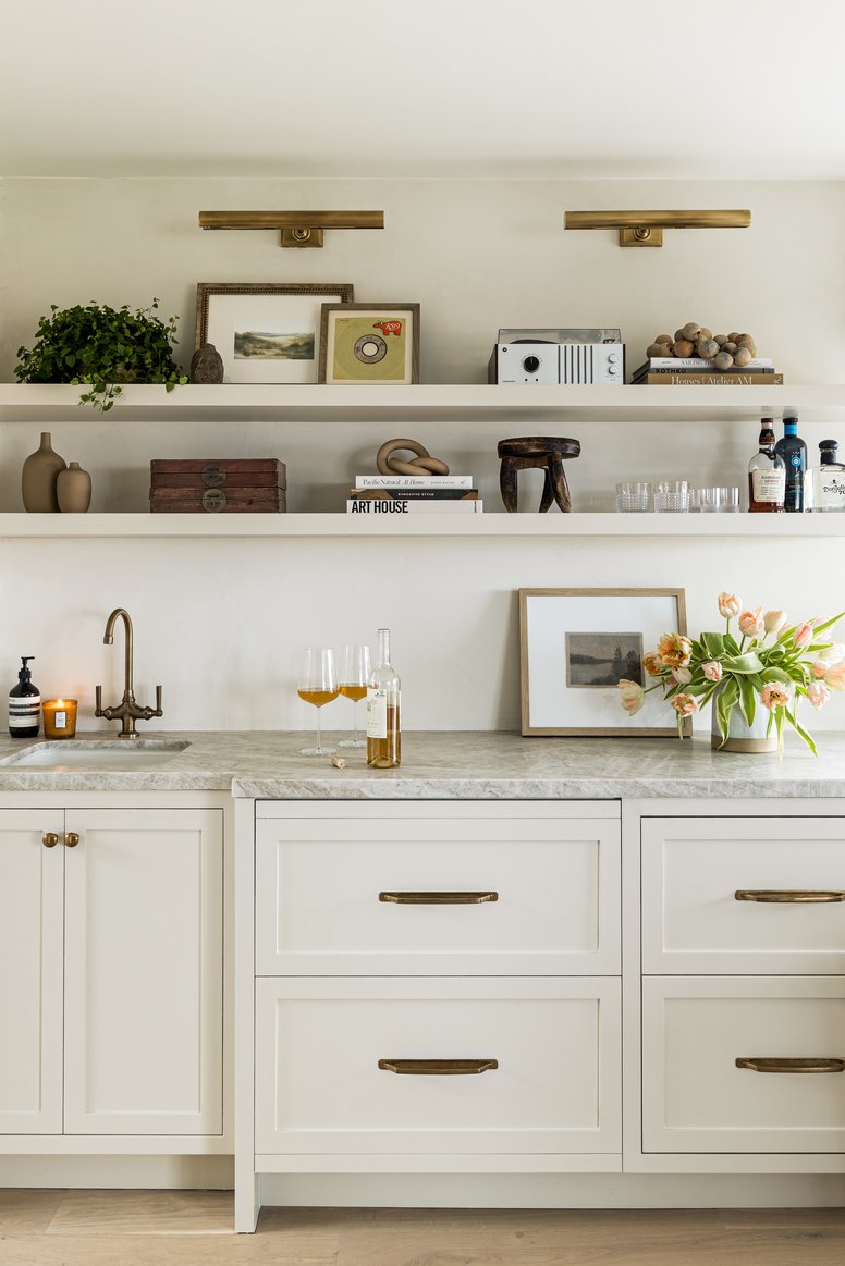 Primary Suite wet bar in Emerald Bay by Pure Salt