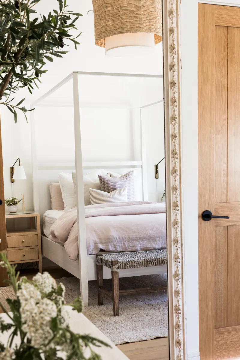 Girls bedroom poster bed in Los Gatos