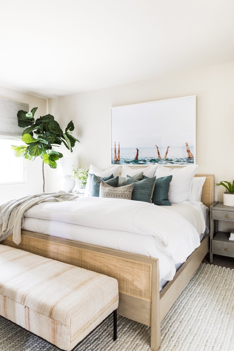 Guest bedroom in Coastal Canyon